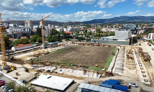 Pogledajte kako napreduje novi stadion u Kranjčevićevoj ulici