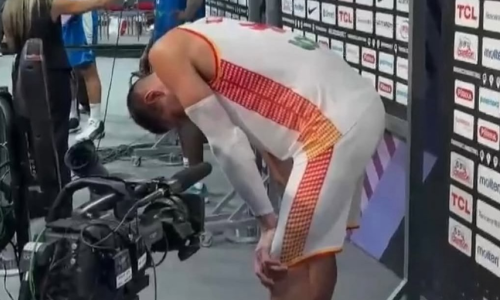 Čudesni Crnogorac slomio se pred kamerama nakon ispadanja s Eurobasketa.
