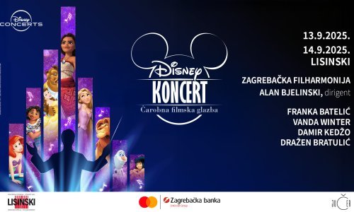 Disneyjeva čarobna filmska glazba – drugo izdanje: Magija se vraća u Lisinski!