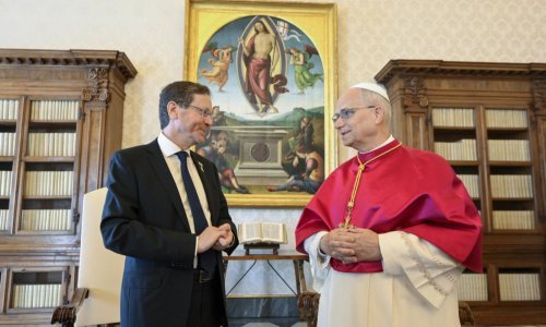 Izraelski predsjednik Herzog i papa Lav razgovarali o tragičnoj situaciji u Gazi
