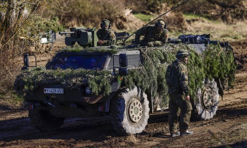 Na istočno krilo NATO saveza stiglo tisuću njemačkih vojnih vozila
