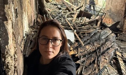Objavljena snimka iz unutrašnjosti zgrade ukrajinske vlade nakon ruskog napada