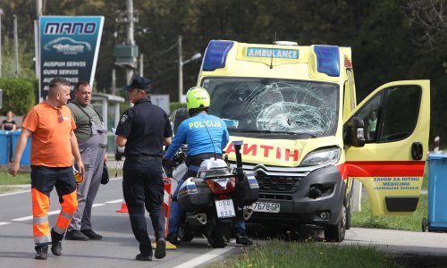 Objavljeni detalji užasa u Karlovcu: Vozilo hitne odbačeno na pješakinju, poginula je