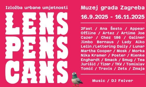 Izložba urbane umjetnosti Lens, Pens & Cans