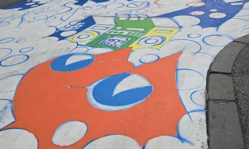 Obnavlja se mural na raskrižju Preradovićeve i Masarykove ulice u Zagrebu