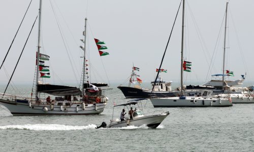 Pogođen je još jedan brod flotile za Gazu: Zasad nema ozlijeđenih