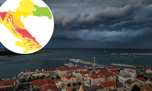 Cijela obala u crvenom: Čak četiri regije pod posebnim upozorenjem