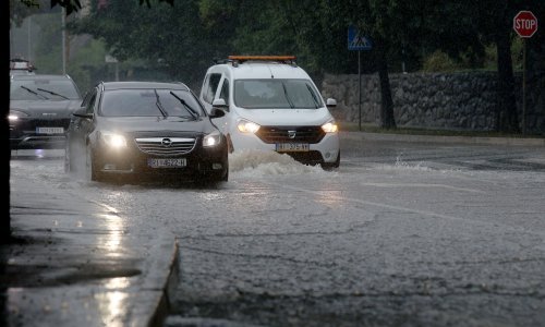 Kiša zasula Kvarner: Ovo su mjesta u kojima je palo najviše kiše u Hrvatskoj