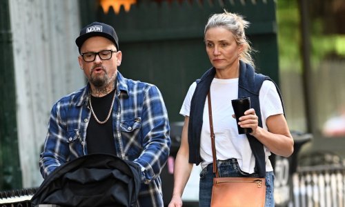 Cameron Diaz i Benji Madden snimljeni prvi put u javnosti sa sinom