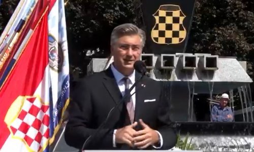 Plenković v Jajcu poudaril pomen operacije Maestral za BiH in obsodbo Miloševićeve politike