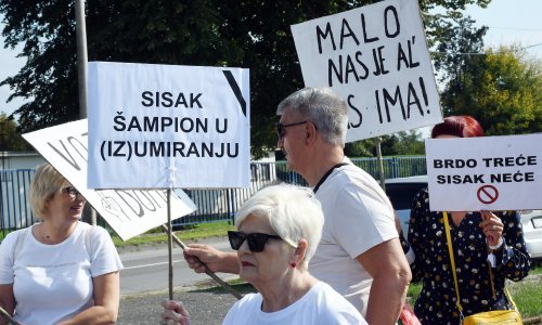 Fond za zaštitu okoliša nakon prosvjeda: Otpad koji stiže u Sisak nije opasan