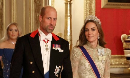 Rijetki trenutak intimnosti: Princ William i Kate 'uhvaćeni' nakon svečane večere