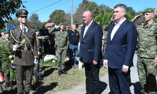 Milanović odao počast braniteljima iz akcije koja 'nije završila kako je zamišljeno'