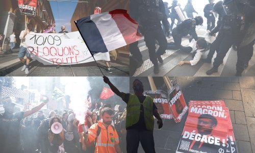 Više od 500.000 prosvjednika u Francuskoj, 700 incidenata, požari i vandalizam - 181 uhićeni
