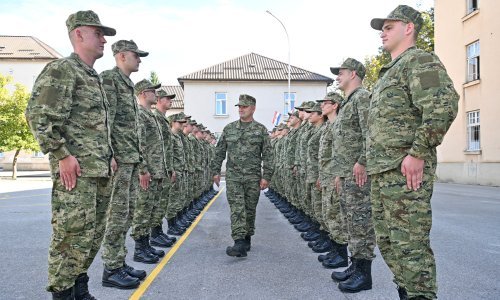 Stigla nova generacija ročnika: Čeka ih osam tjedana izazovne vojne obuke