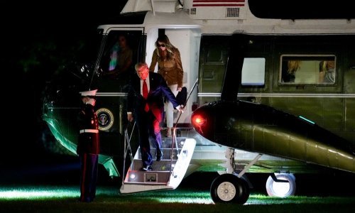 Drama pri povratku u Washington: Donald i Melania Trump morali su prisilno sletjeti