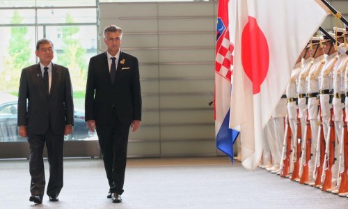 Plenković: Naš i japanski stav o ratovima u Ukrajini i na Bliskom istoku se poklapaju
