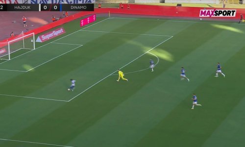 Bamba je zaobišao Nevistića, a onda iz ove situacije nije zabio gol