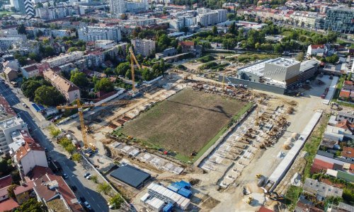 Pogledajte sjajne fotografije iz zraka kako napreduje izgradnja stadiona u Kranjčevićevoj