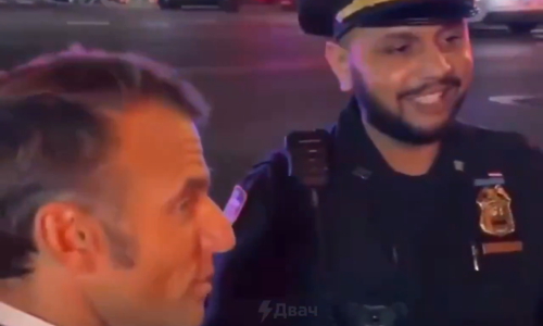 Macrona u New Yorku zaustavila policija, pazite što se dogodilo: 'Čekam ovdje...'