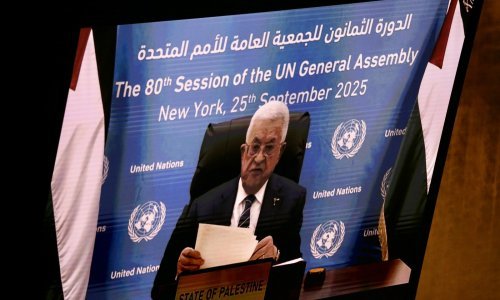 Nepoželjni palestinski čelnik pred UN-om: Izrael provodi ratni zločin! Osuđujemo napad Hamasa!