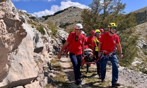 HGSS spasio troje njemačkih planinara iz kanjona Male Paklenice