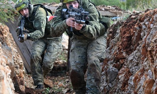 [FOTO] Pogledajte kako je izgledala velika vojna vježba kod Knina: U zraku se pojavili i FPV dronovi