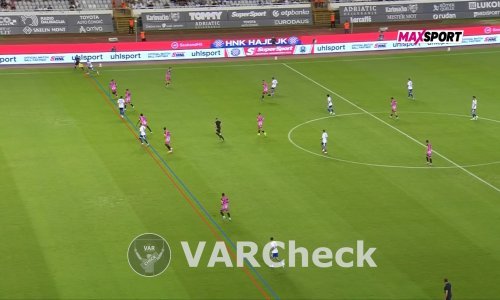 VARCheck: 'Hajduk je zabio gol iz velikog zaleđa, neshvatljiva pogreška'