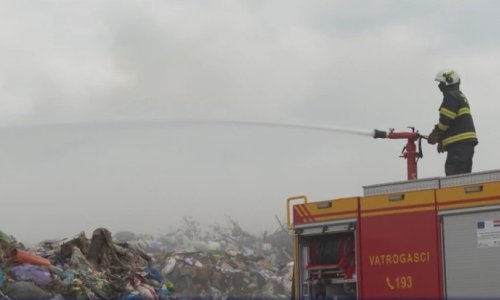 Požar na odlagalištu otpada Rakitovac, Milinović uputio apel premijeru