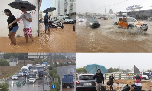 Uzbuna na španjolskim otocima, poplave nose aute, ljudi zarobljeni u vozilima i domovima