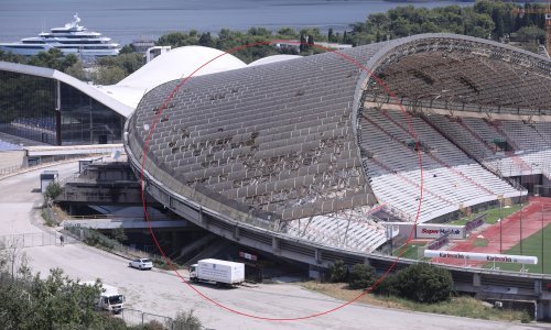 Na krovu Poljuda pronađena tromblonska mina zaostala iz Domovinskog rata