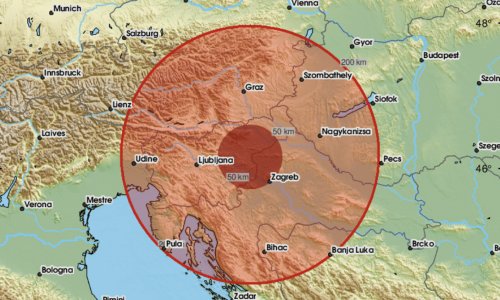 Plitak potres u Sloveniji osjetili su i Zagrepčani: Dubina je bila samo četiri kilometra