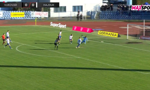 Sjajna obrana! Pogledajte kako je Ivušić spasio Hajduk u Vinkovcima