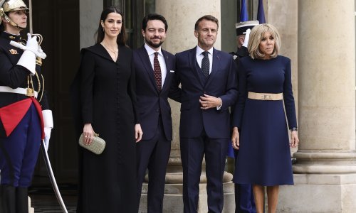 U svom stilu: Francuska prva dama zadivila u još jednoj tipičnoj 'Brigitte' haljini