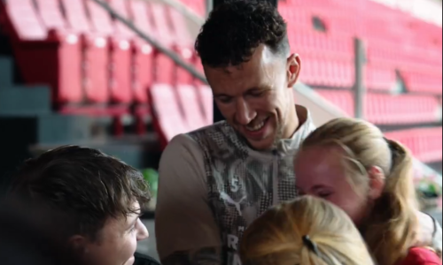 Gesta za sva vremena; Ivan Perišić iznenadio mlade navijače, oni briznuli u plač