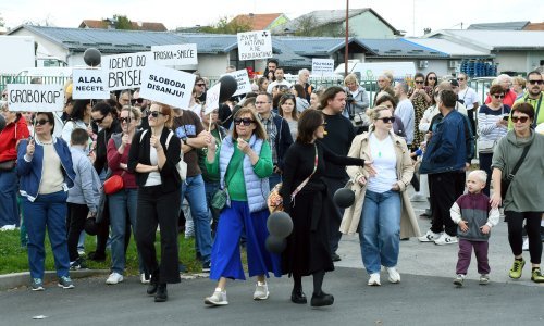 U Sisku opet održan veliki prosvjed: 'Tražimo da se odmah prekine dovoz i obrada troske'