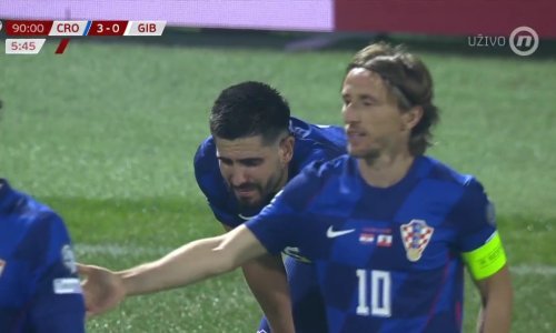 Pogledajte kako se Erlić rasplakao nakon što je zabio svoj prvi gol za Hrvatsku