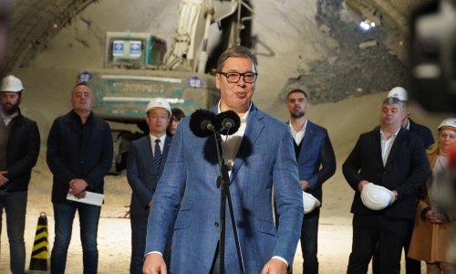 Vučić: Najduži tunel 'Iriški venac' bit će ponos Srbije i svih njenih građana