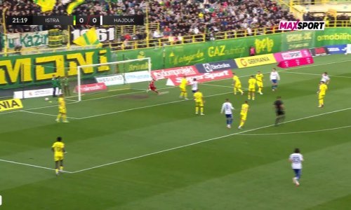 Pogledajte kako je Hajduk poveo u Puli; krasan gol splitskog Španjolca