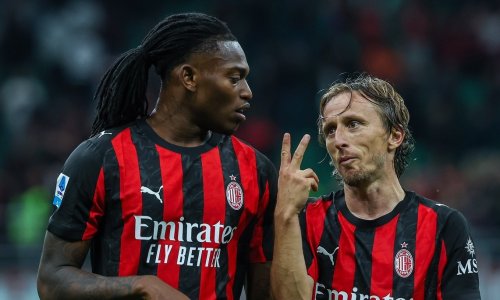Rafael Leao i Luka Modrić AC Milan