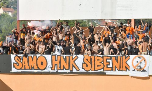 Nogometaši Šibenika u štrajku