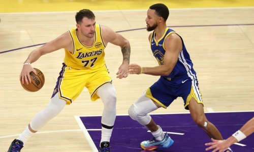 Luka Dončić LA Lakers i Stephen Curry Golden State Warriors