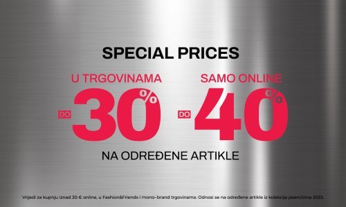 Fashion&Friends i Fashion Company započinju veliku sezonsku akciju! Popusti do 30% u trgovinama i do 40% online