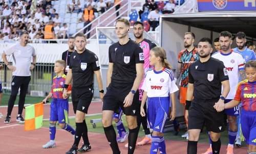 Evo tko će suditi sutra Gorici i Hajduku