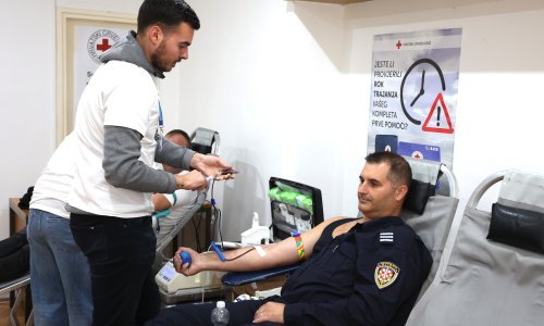 Dobrovoljni darivatelji krvi HCK-a prikupe 80 posto doza potrebnih zdravstvu