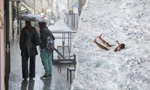Po Zagrebu se prosula tuča, u Dubrovniku se kupaju. Što nas čeka za vikend