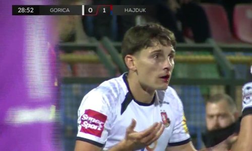 Hajdukovac 'bodycheckom' raskrvario igrača Gorice: Sudac nije svirao faul