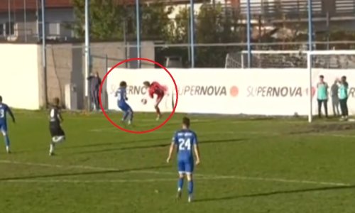 Ovo je najkomičniji gol godine u hrvatskom nogometu. Pogledajte ga