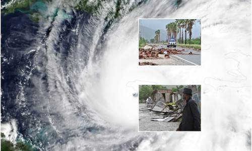 VIDEO Melissa razorila Jamajku, ide prema Kubi: Vojni avion uletio u oko uragana