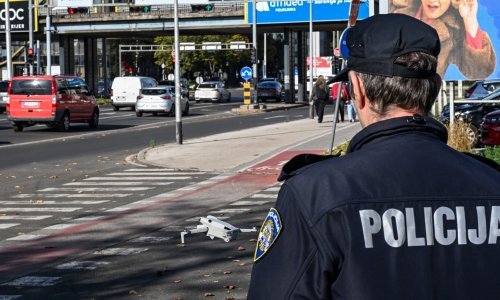 FOTO/VIDEO Pogledajte kako policija diljem Hrvatske dronovima nadzire vozače